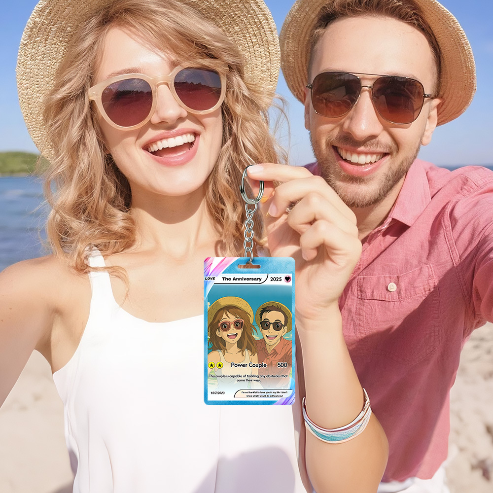 Llavero De Cumpleaños Con Foto Personalizada, Regalo Perfecto, Regalo Personalizado Con Foto Y Texto, Llavero De Acrílico, Regalo - mymoonlampes