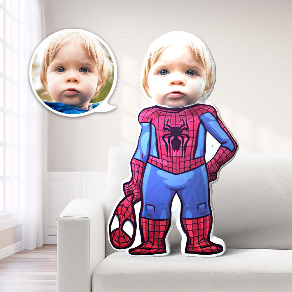 Almohada De Cara Hombre Araña Almohada Personalizada Cara Cuerpo Almohada Personalizada Foto Almohada Regalo Cojín Minime Almohada - milamparaluna