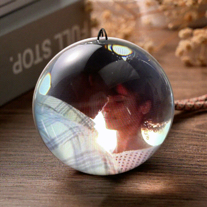 Bola De Cristal Mágica: Guarda En Tus Manos Los Recuerdos De La Primera Ecografía De Tu Bebé - mymoonlampes