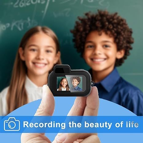 Regalos Para El Día Del Padre Cámara Con Llavero, Cámara Mini Píxeles 1080p, Videocámara Micro Mini Dv, Cámara De Cadena Portátil Con Ocho Filtros, Batería De Larga Duración Para Uso En Interiores Y Exteriores