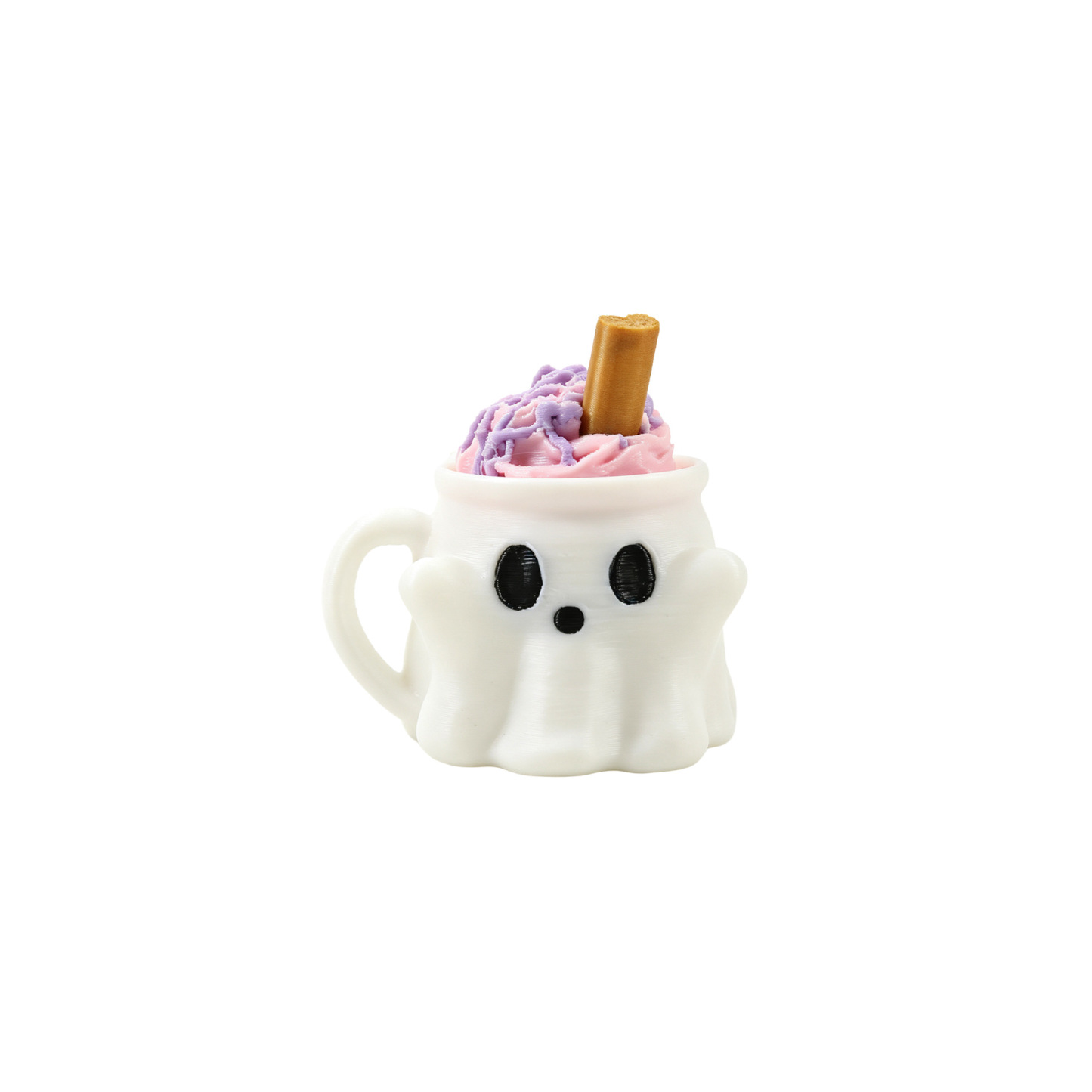 Llavero De Helado Fantasma, Lindo Colgante Para Taza Y Teclado Con Temática De Halloween, Divertido Colgante Para Bolso Y Regalo Novedoso - mymoonlampes