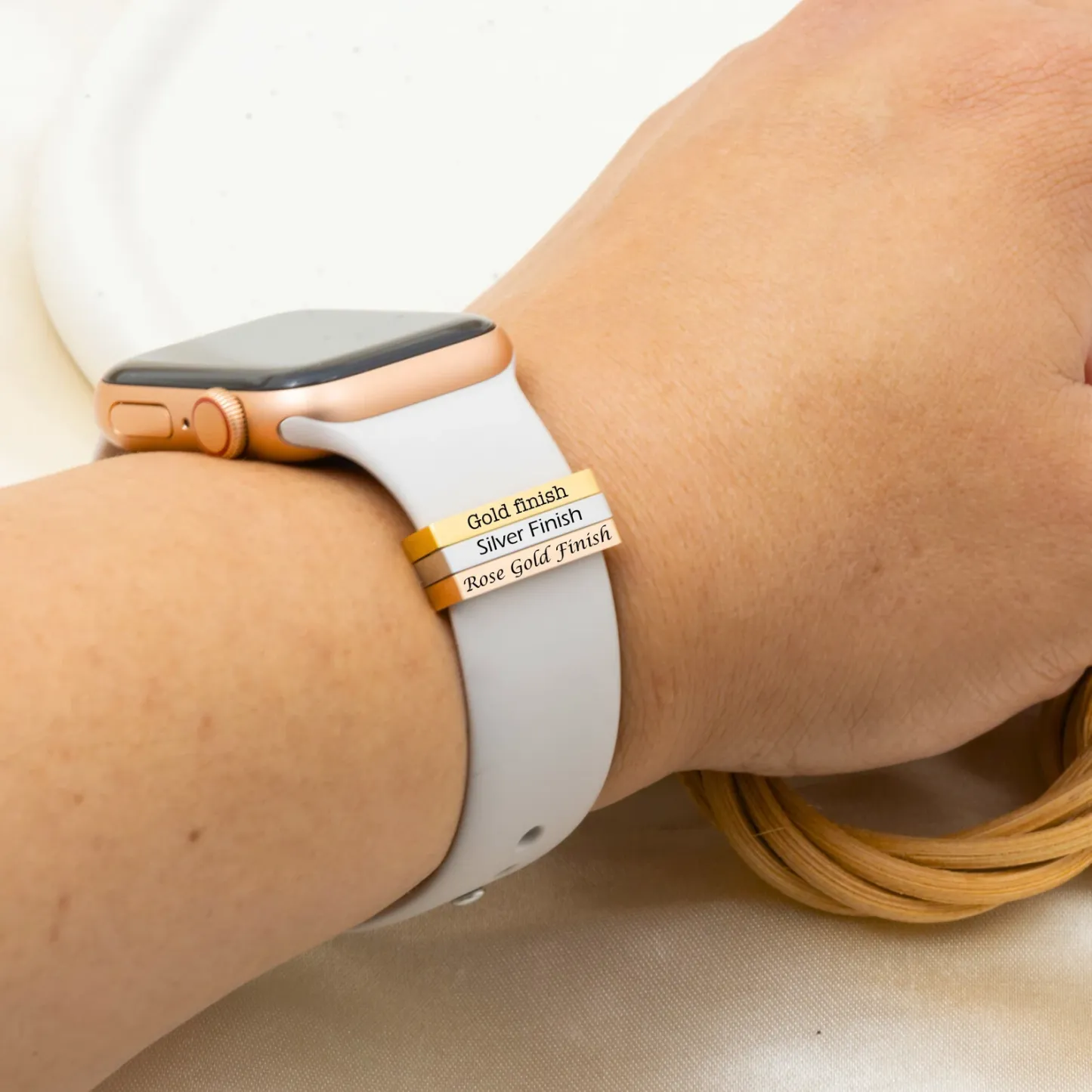Charm Personalizado Con Nombre Para Correa De Reloj, Regalo Personalizado Para Ella, Accesorios Con Charms Para Apple Watch, Regalo Para Novia, Regalo De Navidad, Día De La Madre - mymoonlampes