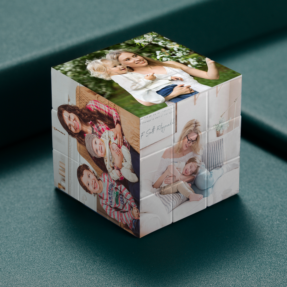 Foto Personalizada Cubo De Rubik Regalos Personalizados De Decoración Del Hogar Para Mamá - mymoonlampes