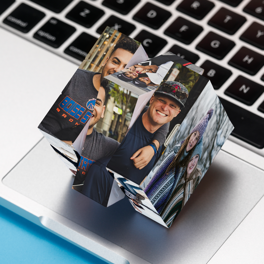 Regalos De Graduación: Cubo De Rubik Con Foto Personalizada. Regalos Para Mejores Amigos. - mymoonlampes