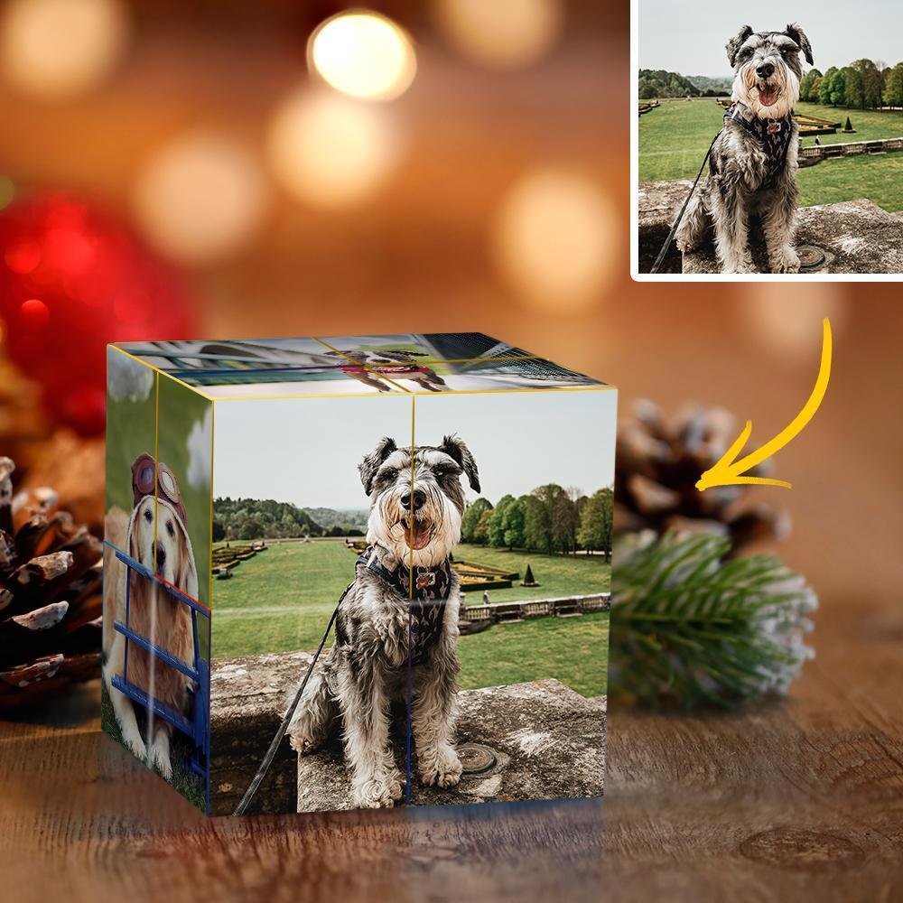 Cubo De Fotos Personalizado, Cubo De Fotos Plegable Infinito, Regalos Personalizados - mymoonlampes