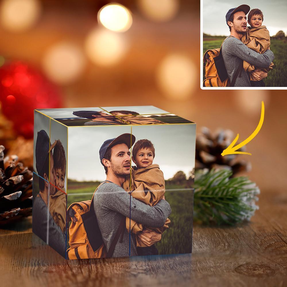 Cubo De Fotos Infinito Personalizado, Cubo De Fotos Plegable, Decoración Del Hogar, Cubo De Rubik - mymoonlampes