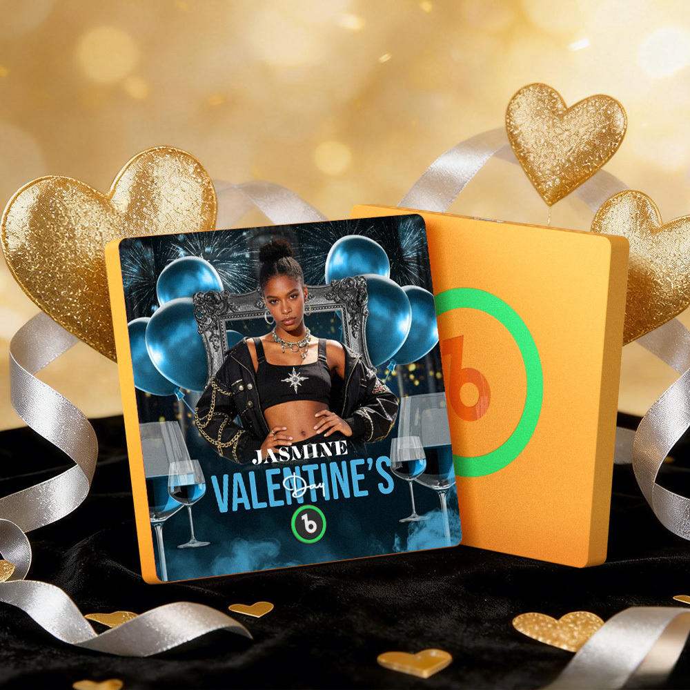 Imanes De Nevera Con Música Personalizados, Marco Colorido, Álbum, Imán Para Nevera Que Reproduce Canciones, Corazón Y Globo, Regalo De San Valentín. - mymoonlampes