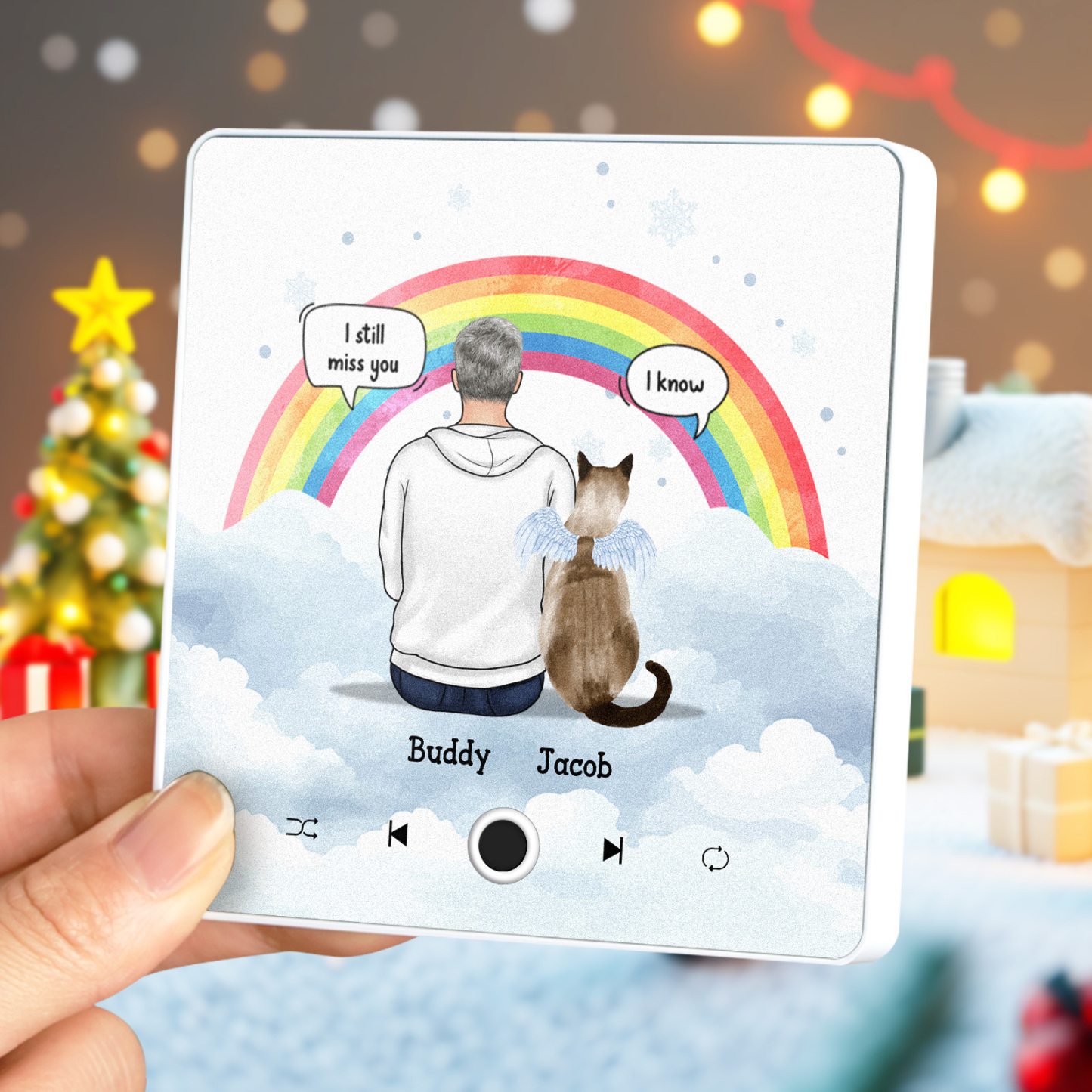 Álbum Personalizado Música Nevera Imán Foto Teléfono Personalizado Música Nevera Imán Pro Personaje Personalizado Y Nombre Imán De Nevera Todavía Te Extraño - mymoonlampes