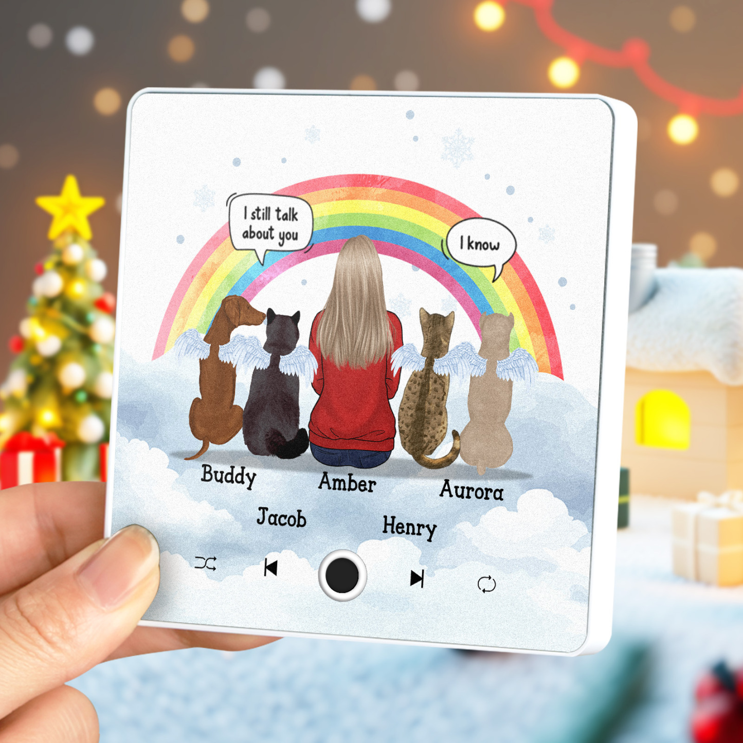 Álbum Personalizado Música Nevera Imán Foto Teléfono Personalizado Música Nevera Imán Pro Personaje Personalizado Y Nombre Imán De Nevera Todavía Te Extraño - mymoonlampes