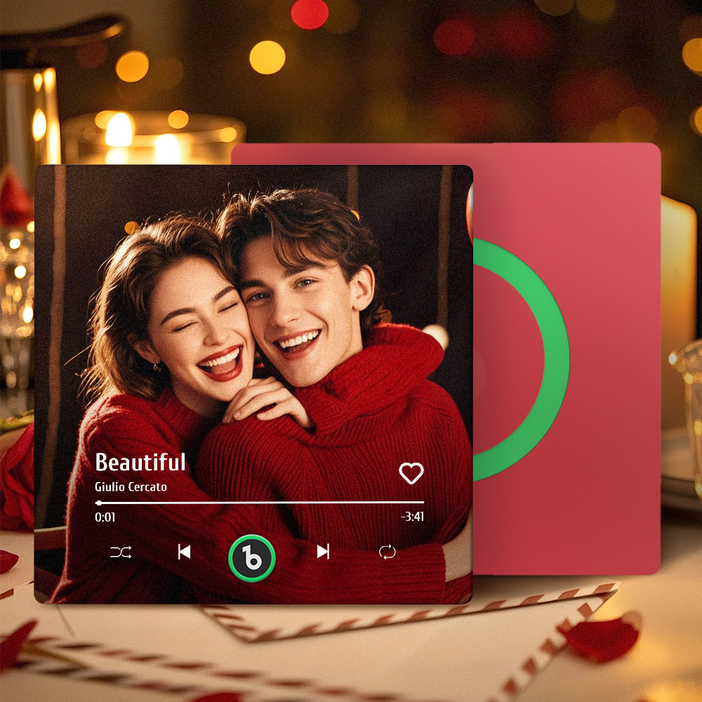 Imán De Nevera Con Música Personalizado, Nuevo, Actualización 4.0, Adhesivo De Pared Con Música Que Reproduce Música Sin Celular, Varios Estilos. - mymoonlampes