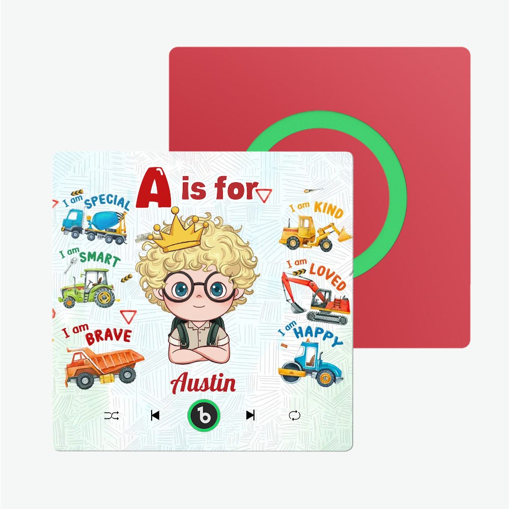 Regalo De Cumpleaños, Álbum Colorido, Imán Para Nevera, Música, Foto De Pared, Adhesivo, Retrato Personalizado, Imán Para Nevera, Regalo - mymoonlampes