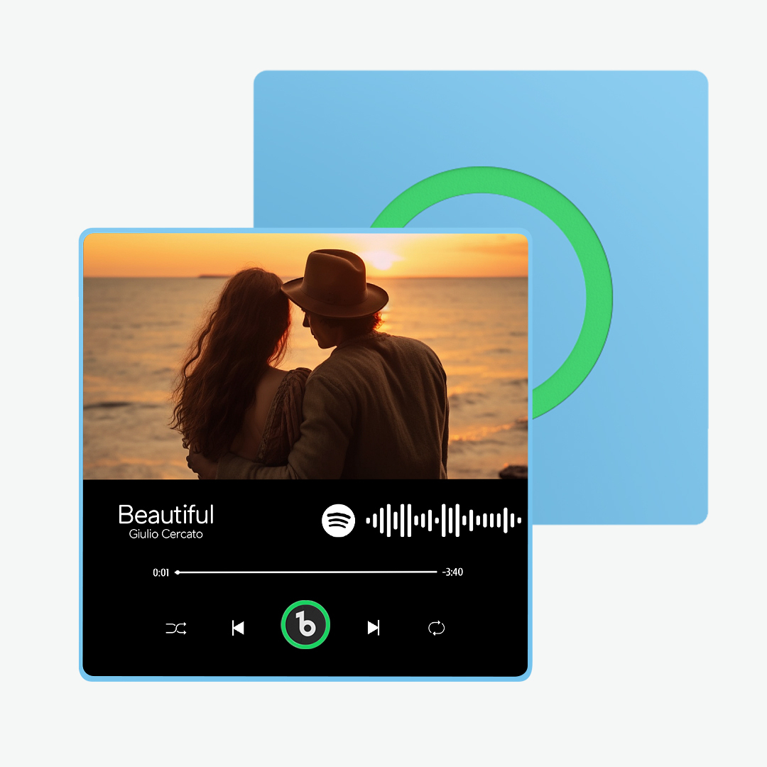 Álbum de fotos personalizado, imán para nevera, adhesivo para pared con fotos y música, movimiento musical reproducible sin teléfono móvil, imán para nevera con música profesional, puede reproducir canciones, regalo para el día del padre