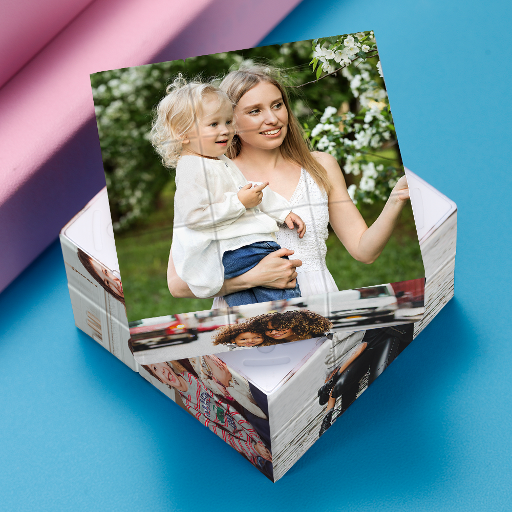 Foto Personalizada Cubo De Rubik Regalos Personalizados De Decoración Del Hogar Para Mamá - mymoonlampes