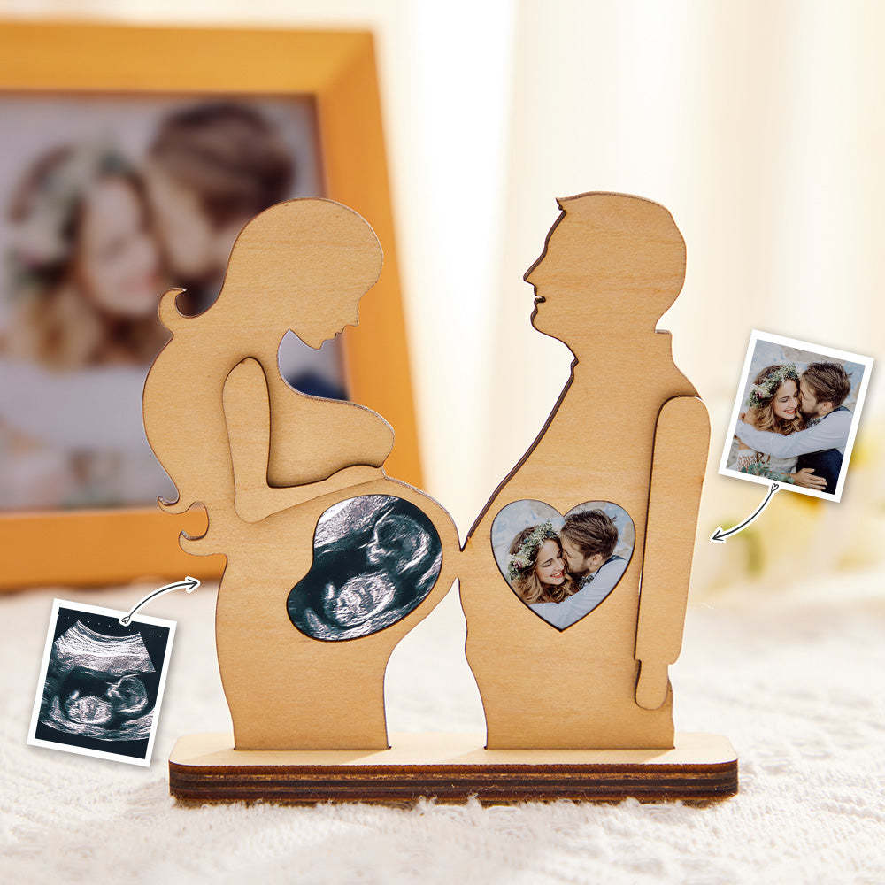 Adornos Fotográficos B-scan Personalizados Regalos Creativos Para Parejas Recién Nacidas - milamparaluna