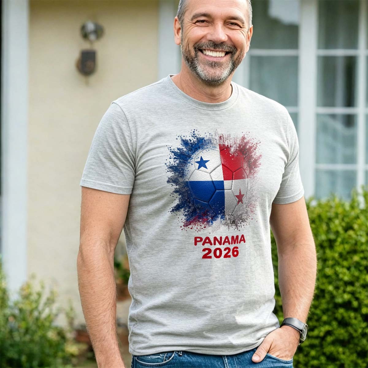 Camiseta con bandera nacional del Campeonato Internacional de Fútbol 2026, colección mundial de fans - mymoonlampes