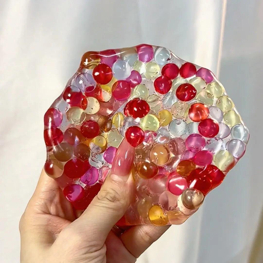 Pelota Blanda Con Forma De Caramelo De Colores - Juguete Antiestrés Maleable De Piel Fina - mymoonlampes