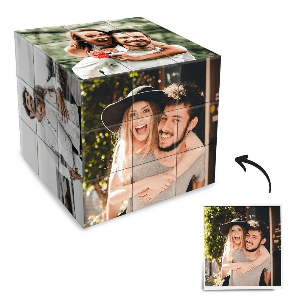 Cubo De Rubik Con Foto Personalizada Para Decoración Del Hogar, Regalos Personalizados - mymoonlampes