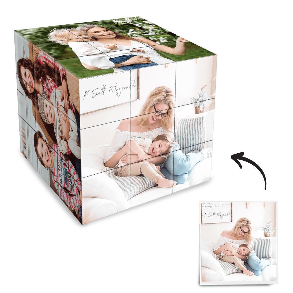 Foto Personalizada Cubo De Rubik Regalos Personalizados De Decoración Del Hogar Para Mamá - mymoonlampes
