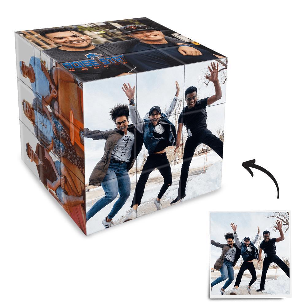 Regalos De Graduación: Cubo De Rubik Con Foto Personalizada. Regalos Para Mejores Amigos. - mymoonlampes
