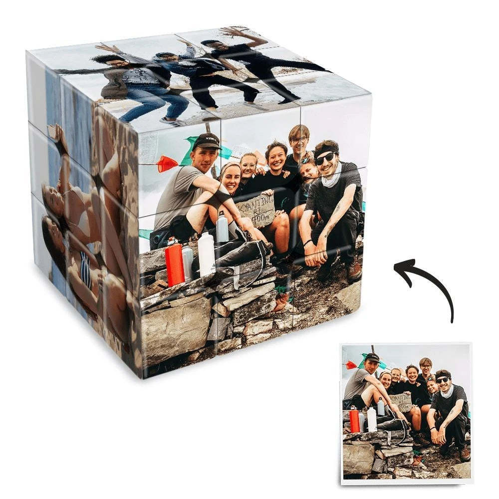 Cubo De Rubik Con Foto Personalizada Para Decoración Del Hogar - mymoonlampes