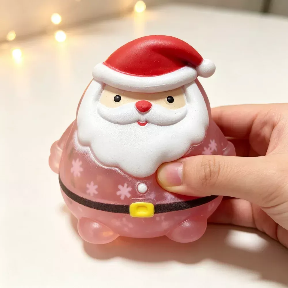 Juguete Antiestrés De Papá Noel Maltose Para Navidad – De Crecimiento Lento - mymoonlampes
