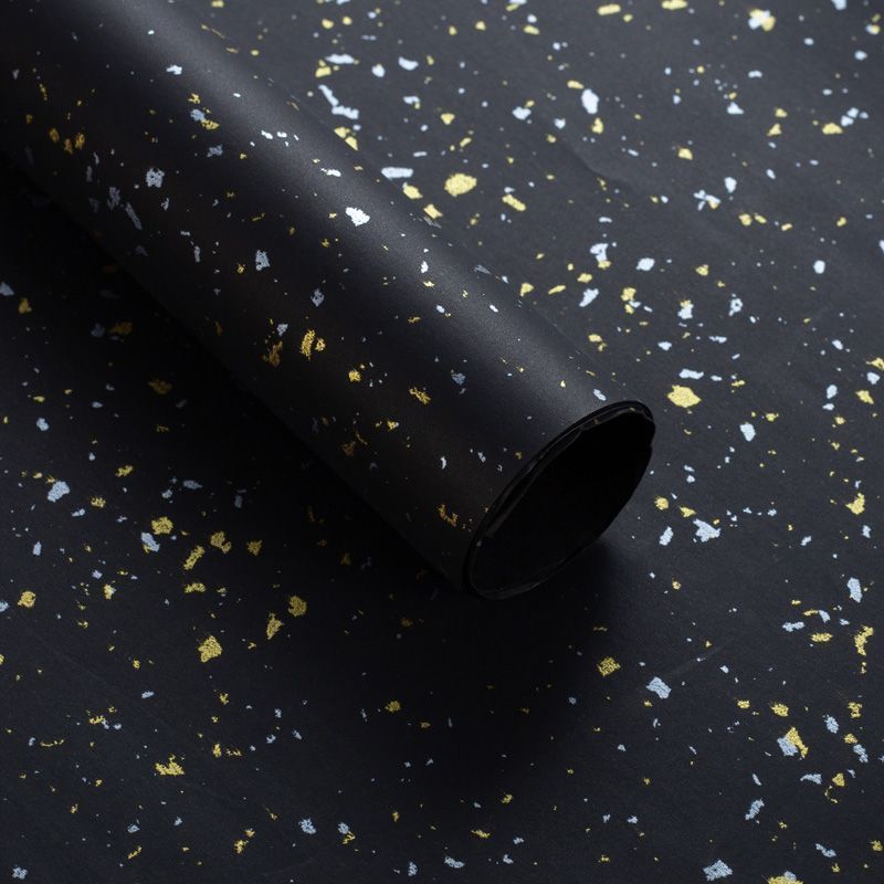 Papel De Regalo Negro Tamaño Grande - mymoonlampes