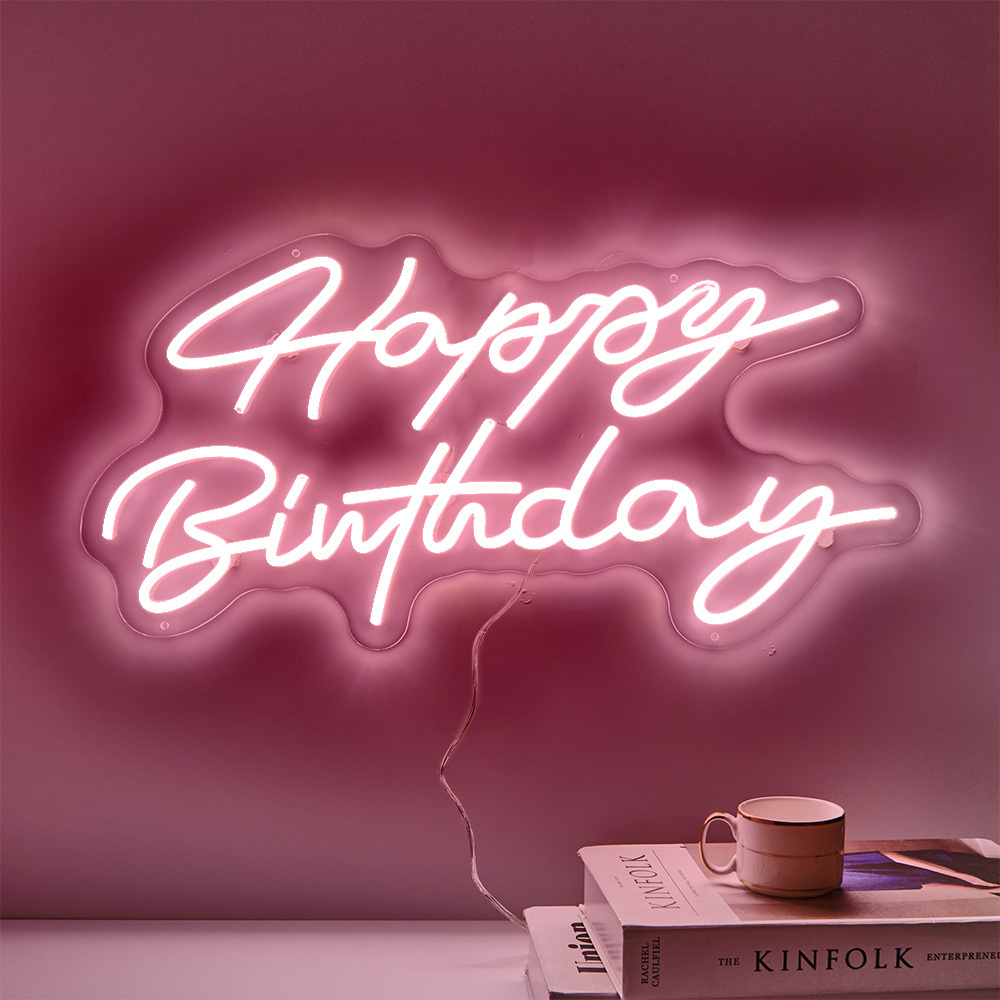 Lámpara De Letrero De Neón Personalizada, Letrero De Neón Con Nombre Personalizado, Lámpara Ajustable, Decoración Creativa Para Dormitorio