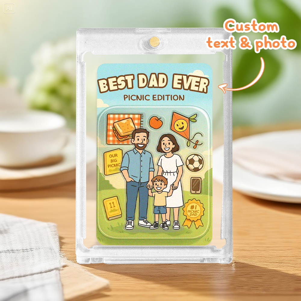 Tarjeta Deportiva Personalizada Para Niños Con Retrato A Partir De Una Foto. Tarjeta De Entrenador Con Temática Deportiva Personalizada Con Nombre Y Estadísticas Personalizadas. Regalo Único Para Atletas Y Fanáticos. - mymoonlampes