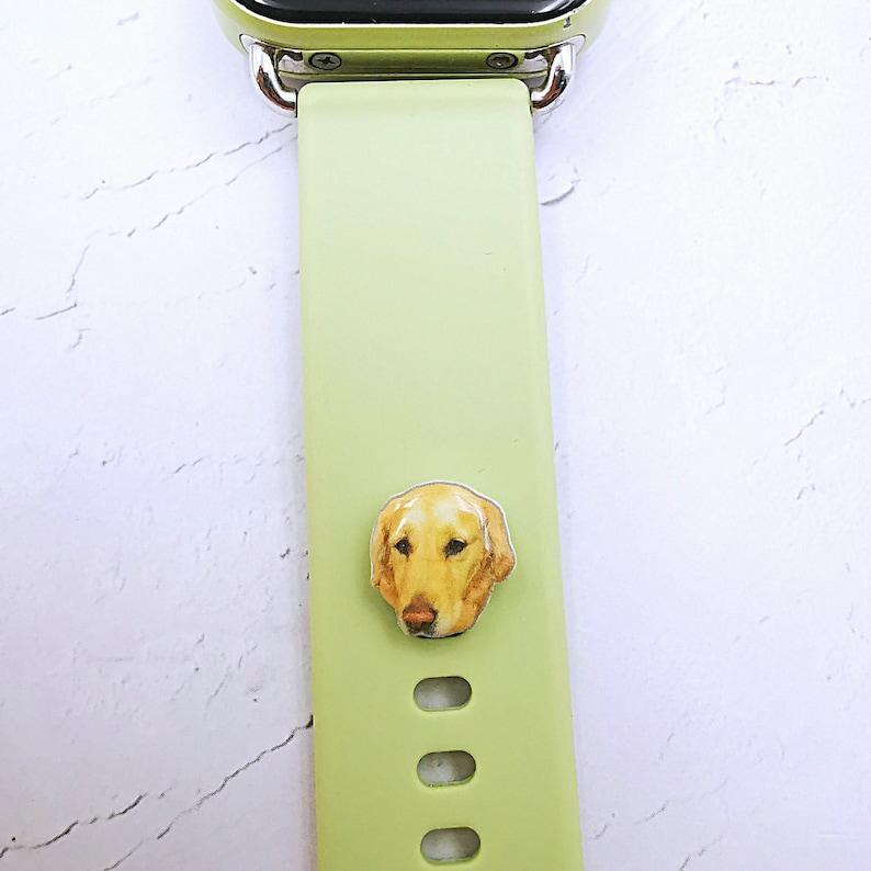 Charm Para Apple Watch Con Imágenes Personalizadas, Broche Para Correa De Apple Watch, Pin Para Correa De Reloj, Regalos Para Amantes De Las Mascotas, Regalos Conmemorativos Personalizados - mymoonlampes