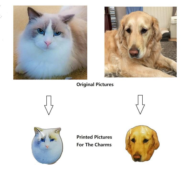 Charm Para Apple Watch Con Imágenes Personalizadas, Broche Para Correa De Apple Watch, Pin Para Correa De Reloj, Regalos Para Amantes De Las Mascotas, Regalos Conmemorativos Personalizados - mymoonlampes