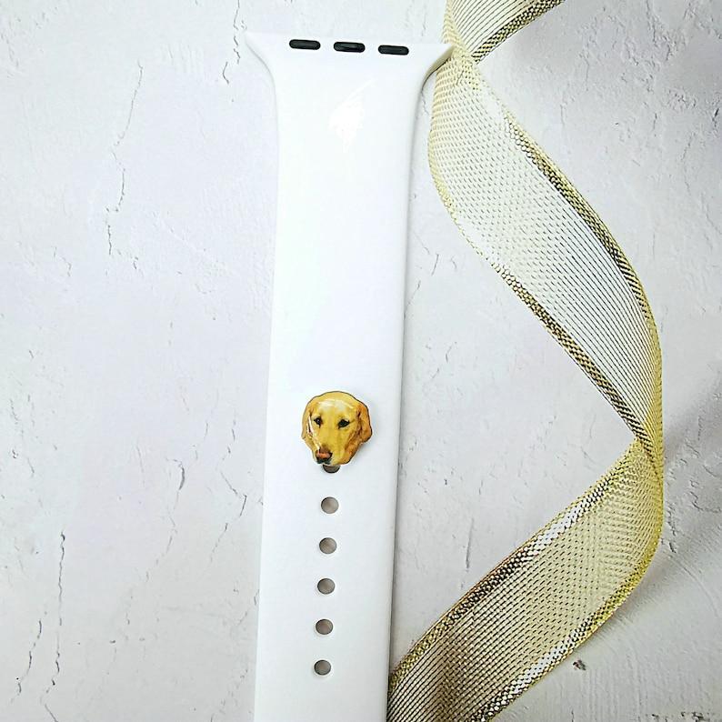 Charm Para Apple Watch Con Imágenes Personalizadas, Broche Para Correa De Apple Watch, Pin Para Correa De Reloj, Regalos Para Amantes De Las Mascotas, Regalos Conmemorativos Personalizados - mymoonlampes
