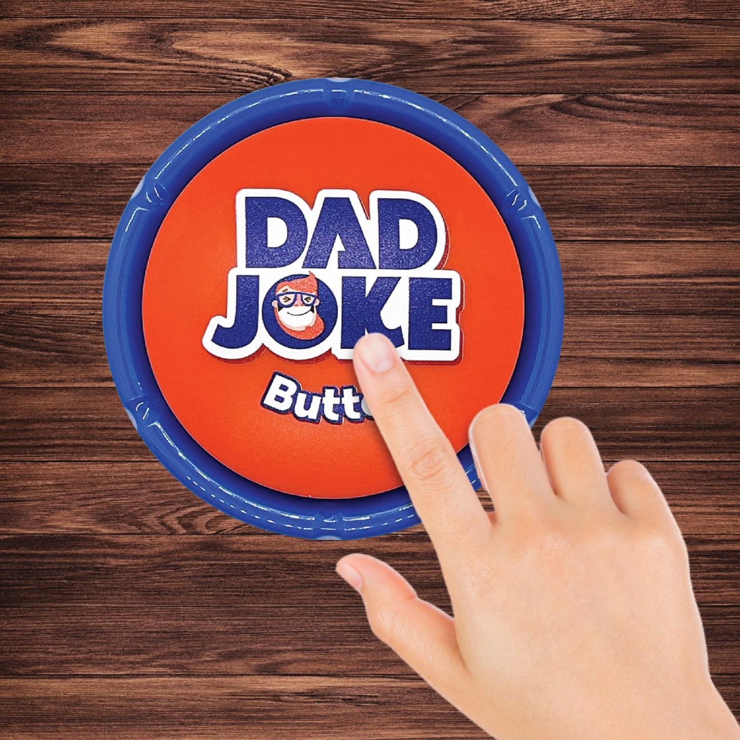 Botón que habla de la broma del papá | Más de 100 chistes cursis de papá, regalo divertido para el día del padre o regalo para papá - mymoonlampes