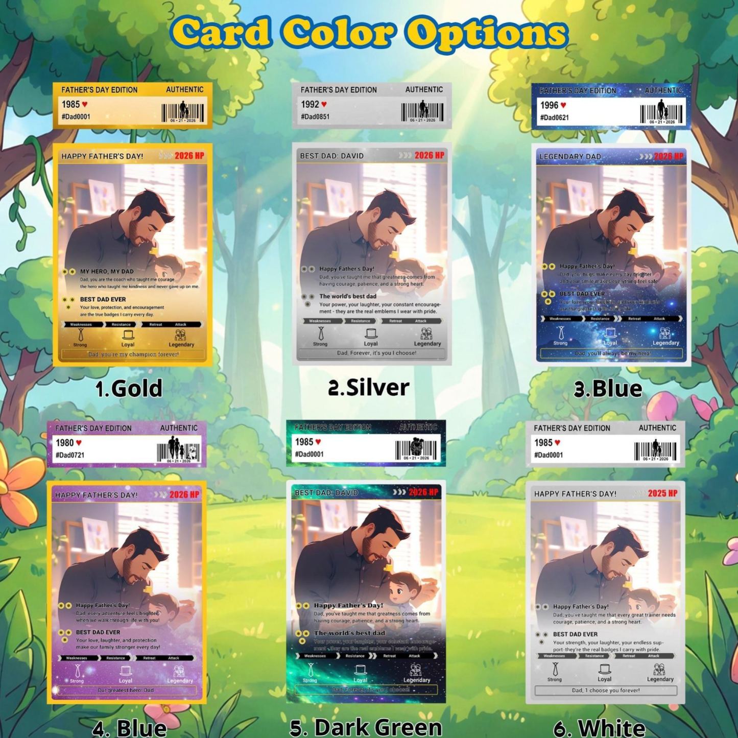 Tarjeta Pokemon Personalizada Regalo De Papá, Tarjeta De Padre Personalizada, Tarjeta De Papá De Nivel, Regalo Del Día Del Padre, Tarjeta De Foto Personalizada, Regalo Para Papá - mymoonlampes