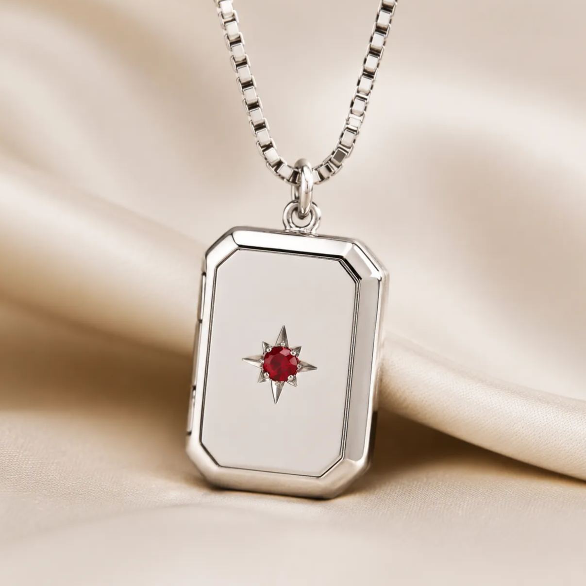 Collar De Medallón Personalizado Con Foto, Collar De Piedra De Nacimiento, Regalo De Dama De Honor, Regalo De Hombre, Joyería Conmemorativa, Regalo De Cumpleaños, Regalo Del Día Del Padre - mymoonlampes