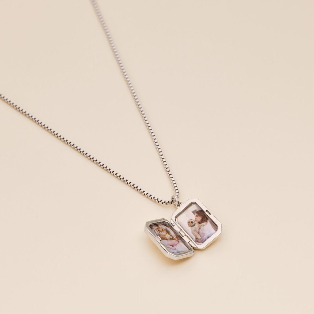 Collar De Medallón Personalizado Con Foto, Collar De Piedra De Nacimiento, Regalo De Dama De Honor, Regalo De Hombre, Joyería Conmemorativa, Regalo De Cumpleaños, Regalo Del Día Del Padre - mymoonlampes