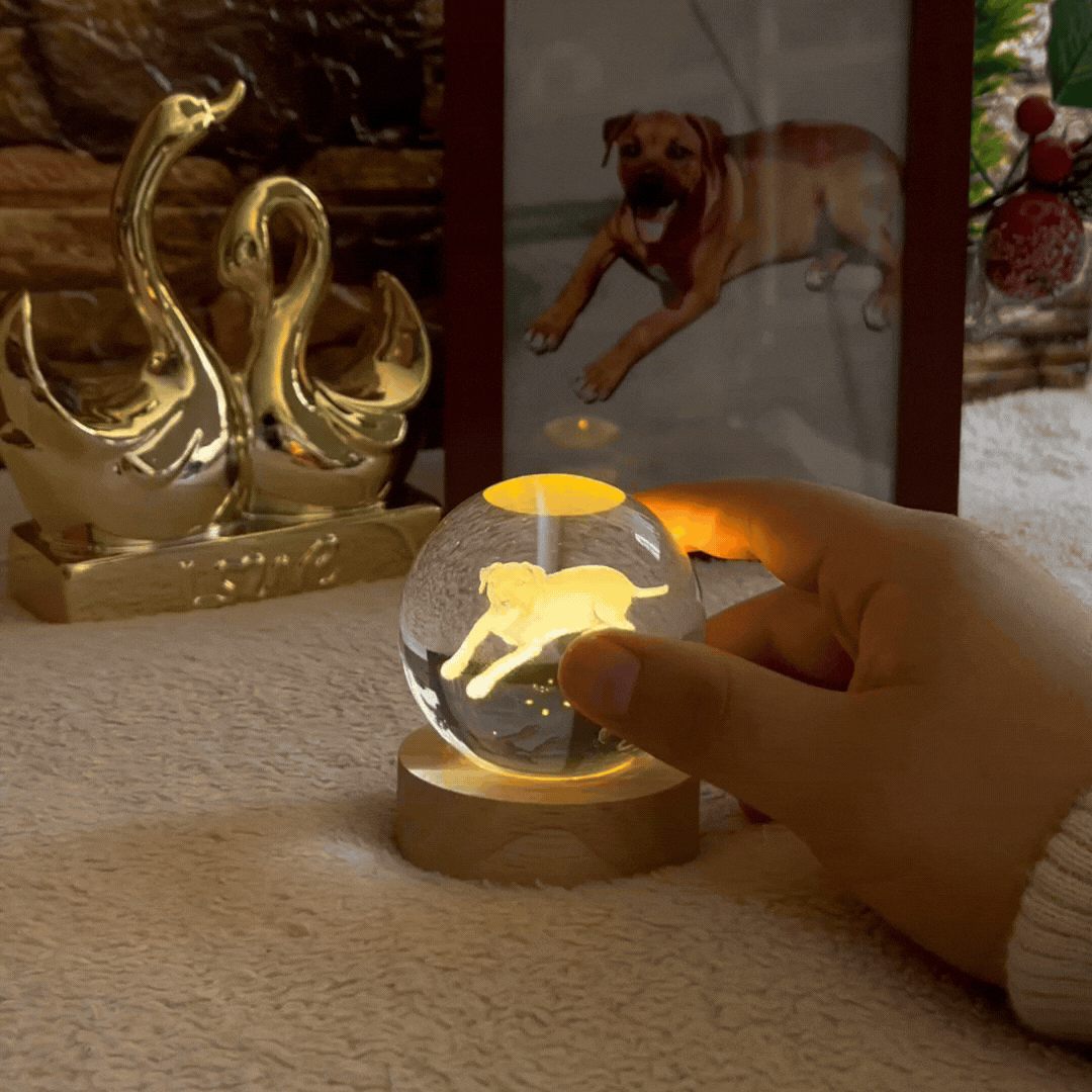 Bola De Cristal Con Foto Personalizada, Regalo De Aniversario Regalos para el Día de la Madre