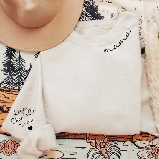 Sudadera Personalizada Para Mamá, Regalo Del Día De La Madre - mymoonlampes