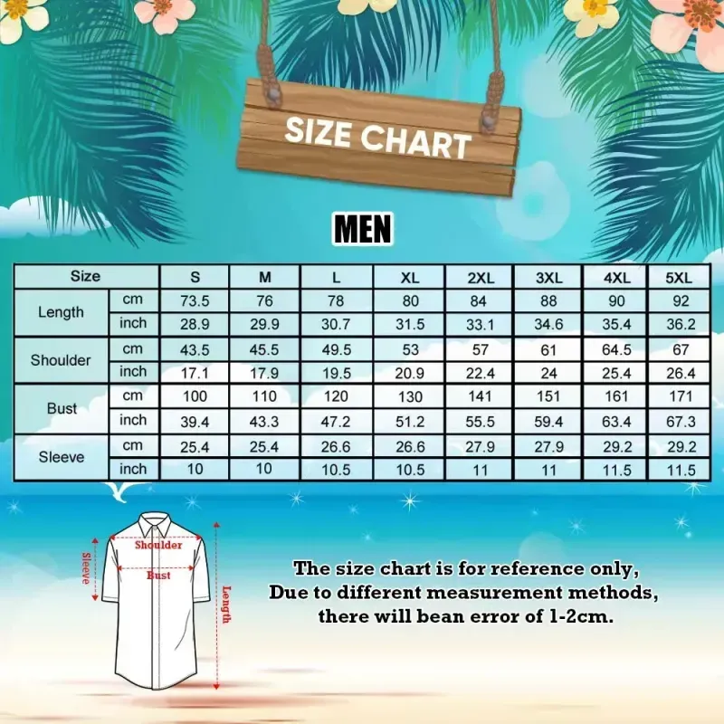 Chemises Hawaïennes Aloha Fleurs Tropicales Luxuriantes Chemise Hawaïenne Cadeau Pour L'ambiance Estivale Vacances 5 Styles - MaPhotochaussetteFr