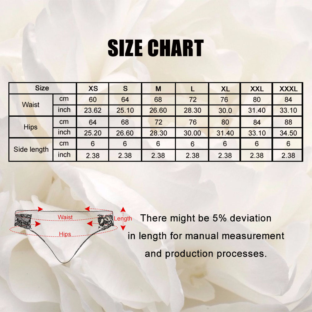 Culotte En Dentelle Pour Femmes Personnalisées Face Culottes Sexy Sous-vêtements Féminins - Hit Me In The G Spot