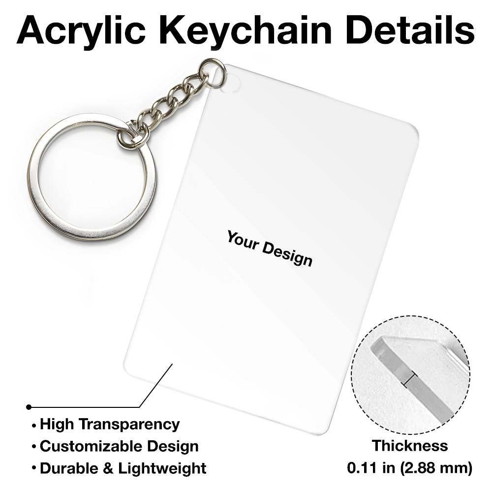 Porte-clés Couple Romantique Coeur Rose - Cadeau Personnalisé Saint Valentin