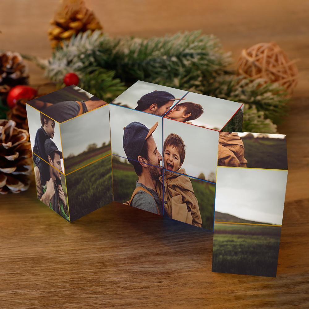 Cube Photo Infinity Cube Photo Pliant Photo Personnalisé Décoration De La Maison Rubic's Cube