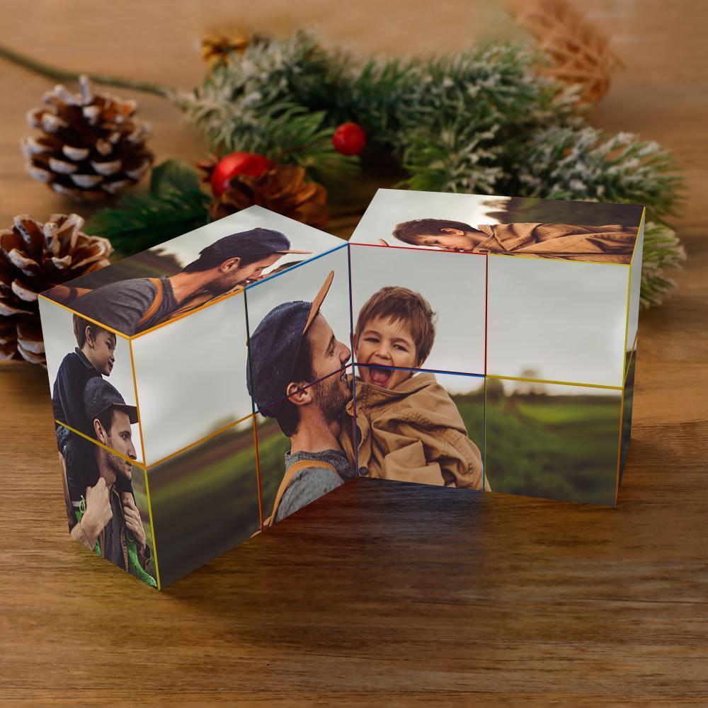Cube Photo Infinity Cube Photo Pliant Photo Personnalisé Décoration De La Maison Rubic's Cube