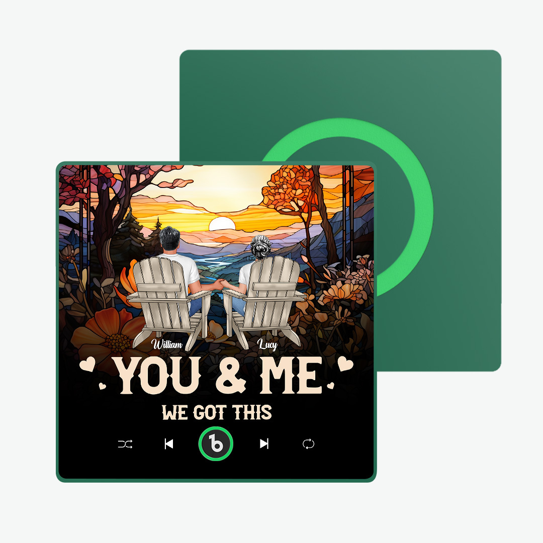 Aimant De Réfrigérateur Musical Personnalisé Album De Cadre Coloré Aimant De Réfrigérateur Autocollant Mural De Musique Portrait De Famille Personnalisé Joyeux Noël Peut Jouer Des Chansons Cadeau Pour Les Couples - MaPhotochaussetteFr