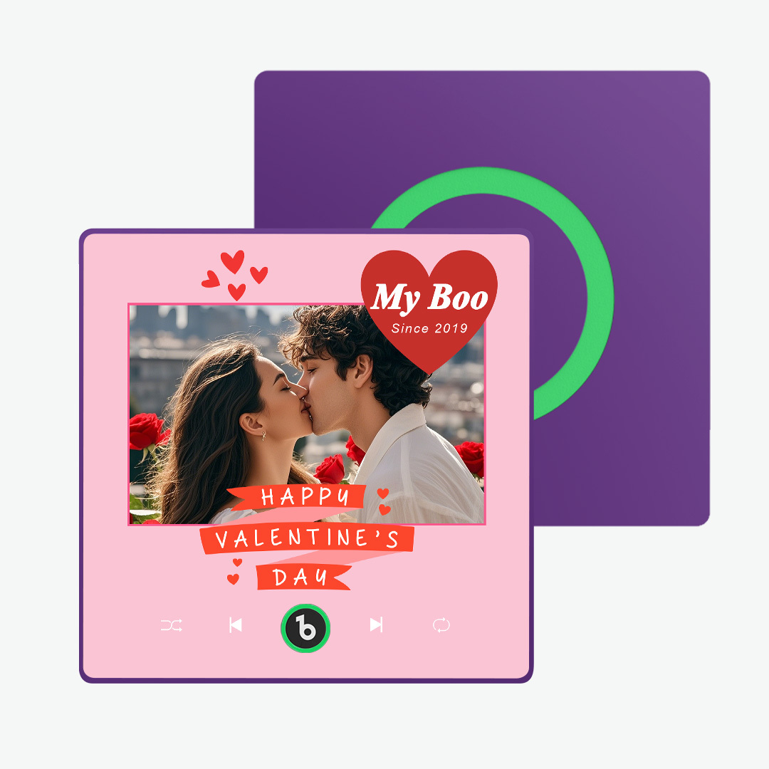 Aimants De Réfrigérateur Musicaux Personnalisés Aimant De Réfrigérateur Musical Personnalisé Cadre Coloré Album Aimant De Réfrigérateur Peut Jouer Des Chansons Cadeau Pour Amoureux - MaPhotochaussetteFr