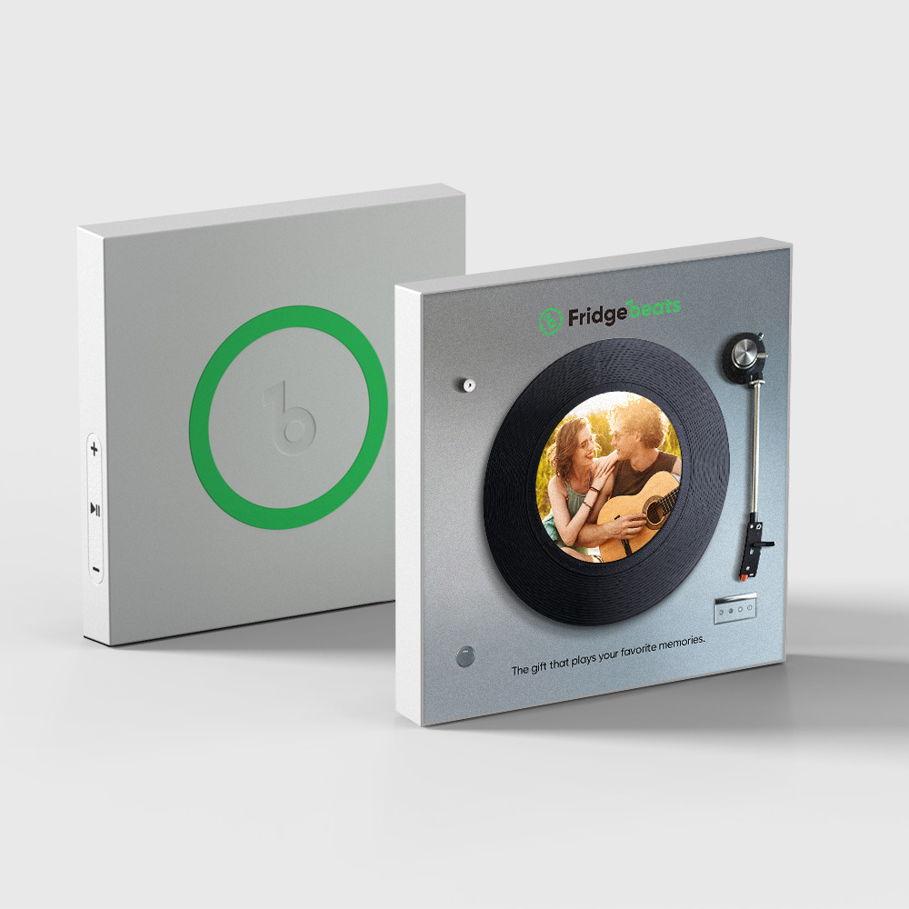 Aimant De Réfrigérateur Personnalisé Avec Musique Et Photo, Cadeau De Fête Des Pères, Peut Personnaliser 1 À 6 Vinyles Et Chansons - MaPhotochaussetteFr