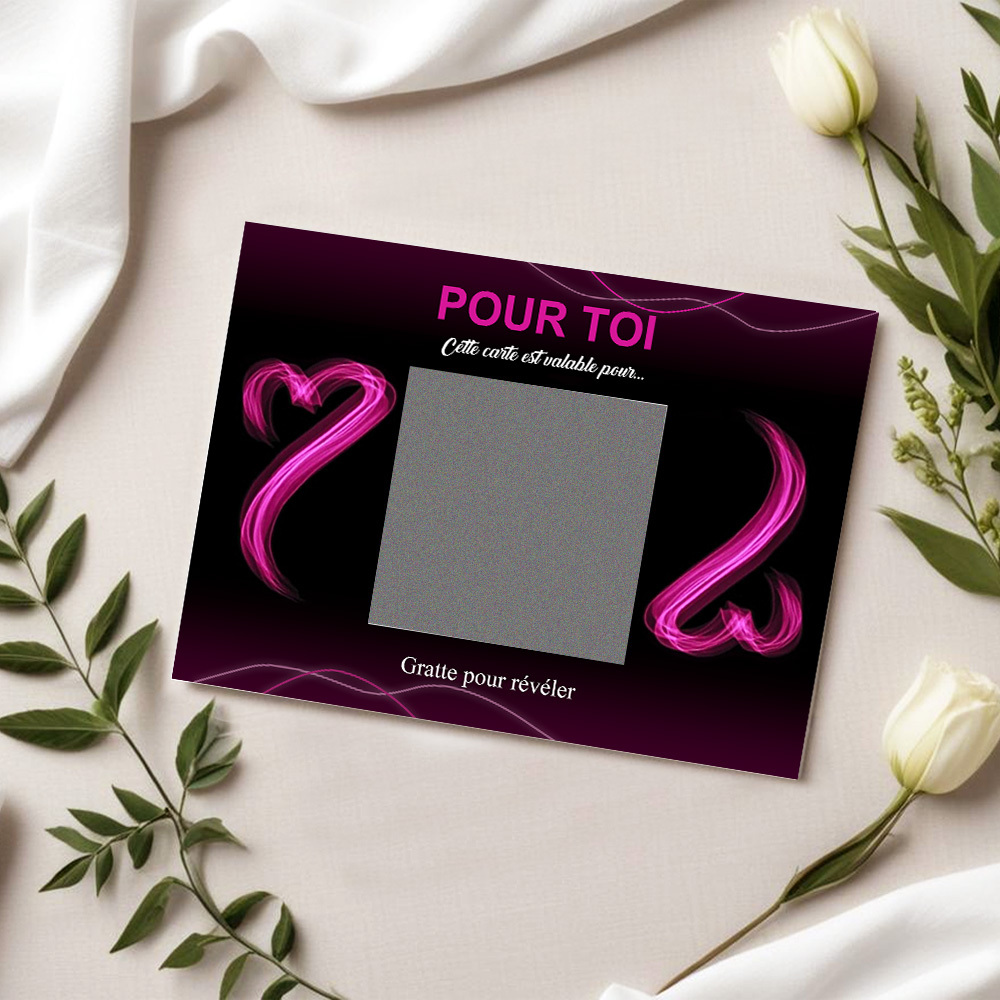 Carte De Saint-valentin À Gratter, Coupons D'amour, Notes D'amour, Cartes À Gratter, Carte De Vœux D'anniversaire De Saint-valentin, Saint-valentin Diy, Cadeaux Romantiques Pour Mari, Femme, Amoureux, Enfants