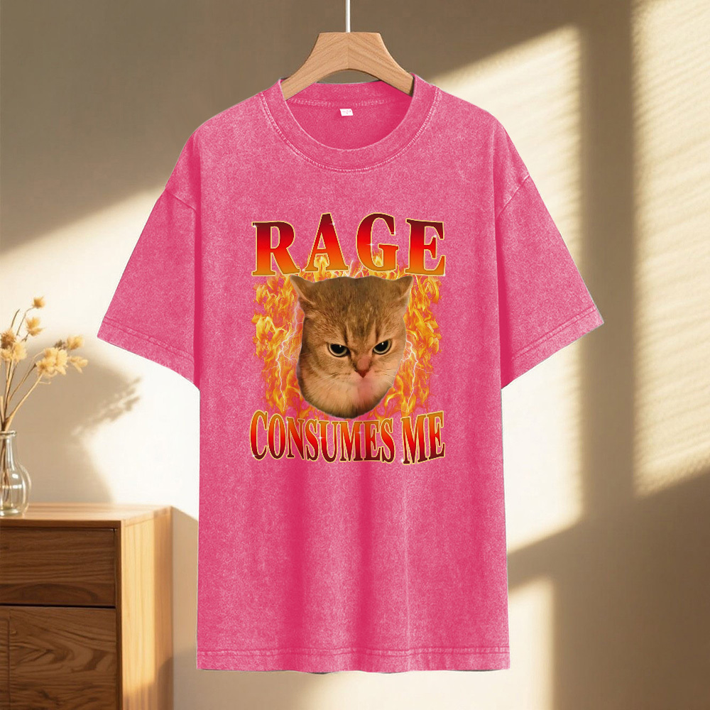 Photo Personnalisée Vintage Certifié Freak Funny Cat Meme T-shirt Vintage Kitty Graphic Tee Retro Washed Cat Lover Shirt Funny Pet Humour Gift Unisex 90s Cat Top - MaPhotochaussetteFr