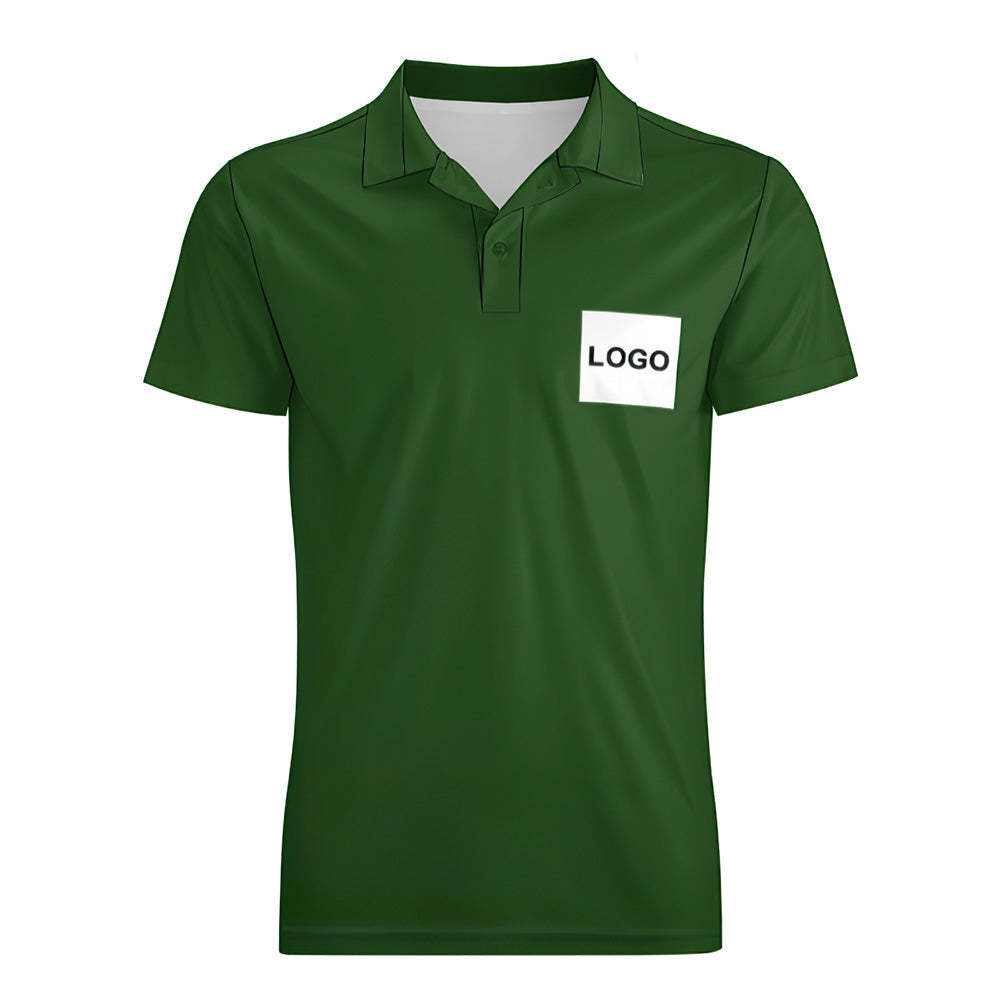 Polo À Logo Personnalisé Pour Hommes Chemises De Golf Personnalisées -