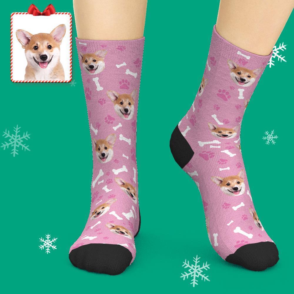 Chaussettes Personnalisées Pour Chien Avec Votre Texte Aperçu 3D