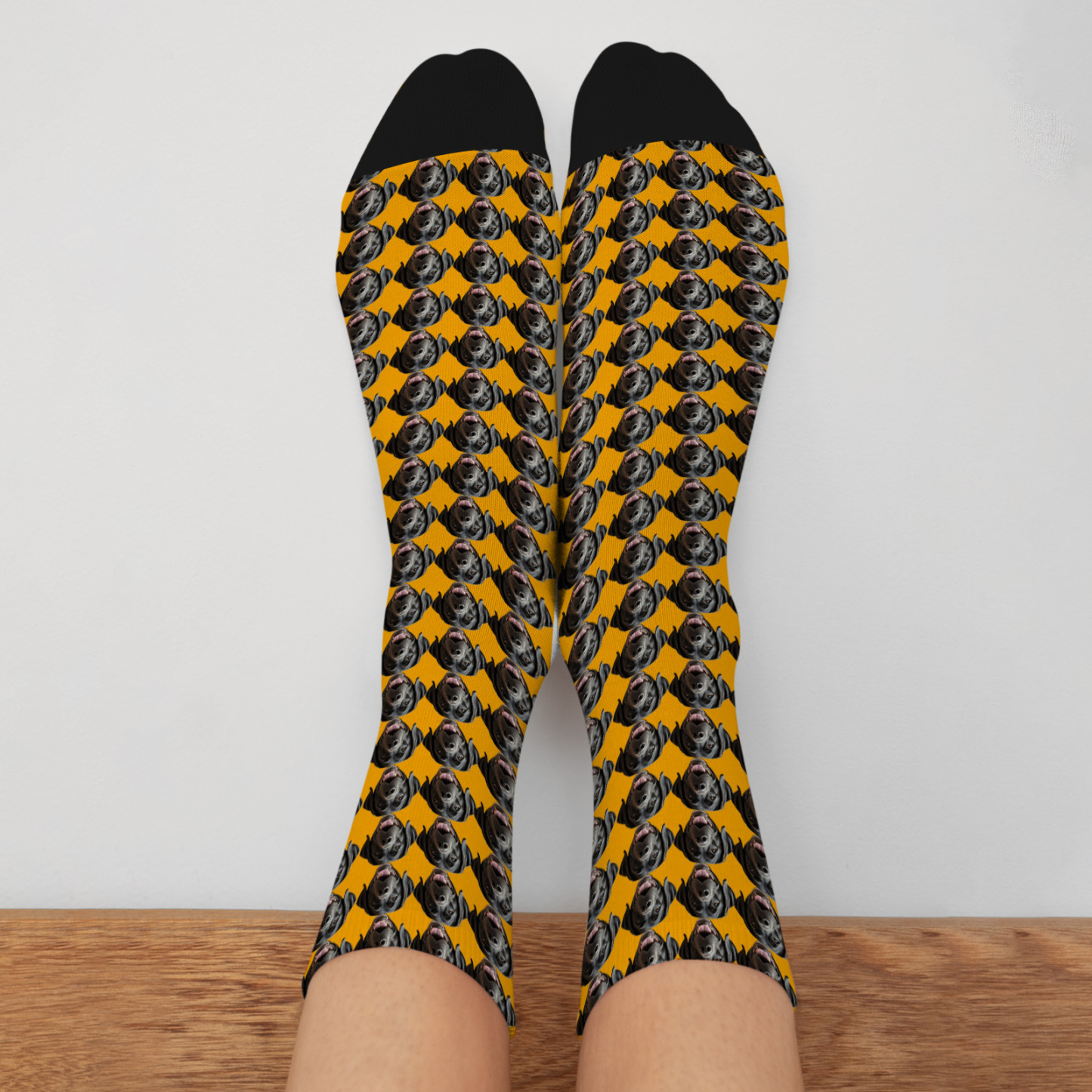 Chaussettes Personnalisées Avec Photo Imprimée Sur Tout Le Visage, Conceptions Personnalisées, Meilleure Idée Cadeau - MaPhotochaussetteFr
